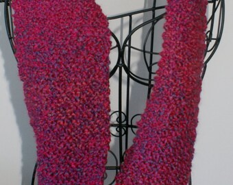 Infinity Scarf - color: Pink and Purple
