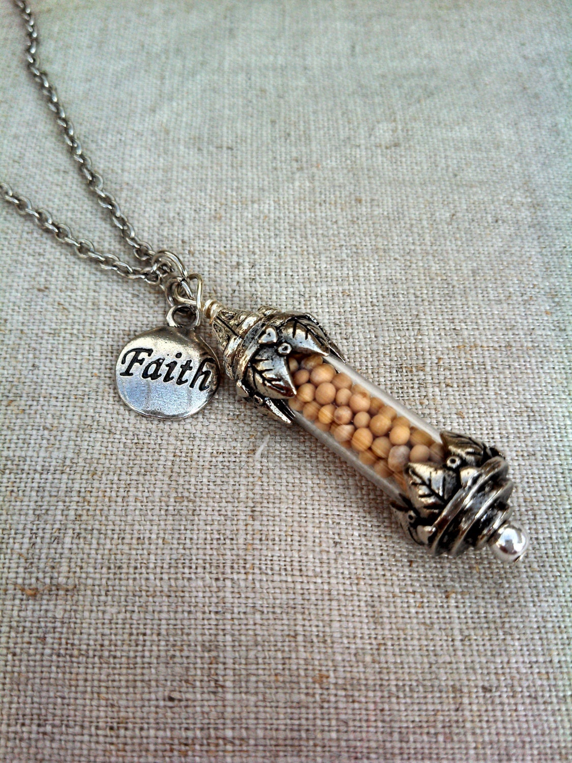 Mustard Seed Faith Necklace