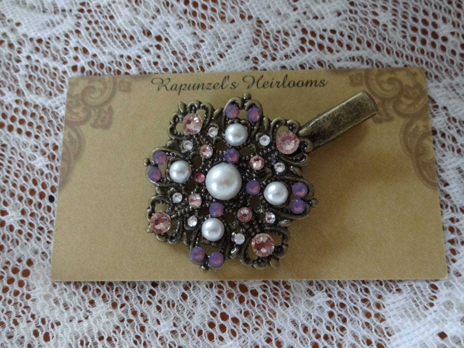 Vintage Inspired Hair Clip