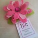 Handmade Felt Flower Brooch With Leaves By Handmade Little Creations