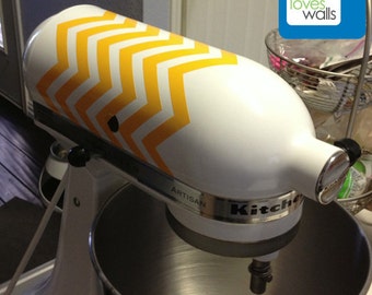 Kitchen Aid Mixer Decals - Chevron by Art Loves Walls