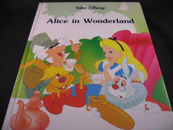 Walt Disney Alice in Wonderland 1986 by WayBackWhenVintage