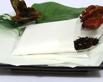 100 pcs Jumbo Empty Tea / Loose Leaf Tea Bags 4 x 3 (100 x 80mm) Perfect for Iced Tea, Free USA Shipping