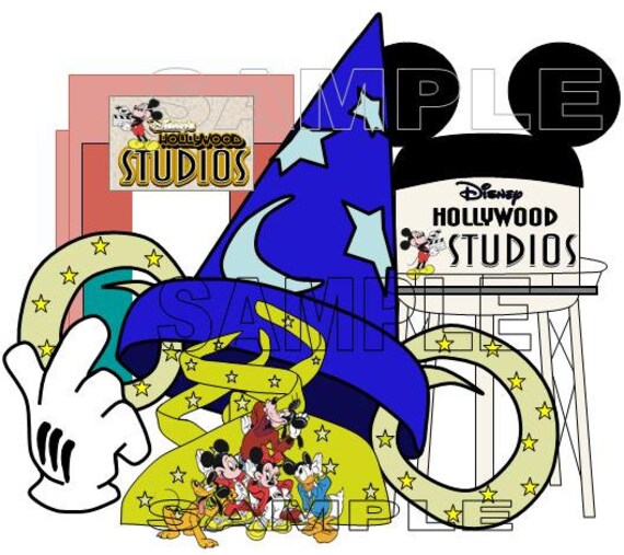 Disney Hollywood Studios Scrapbook Paper Piece by Goscrapyourlife