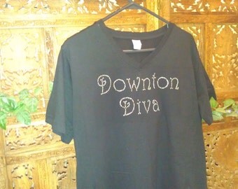 Rhinestone T-shirt, Downton Abbey