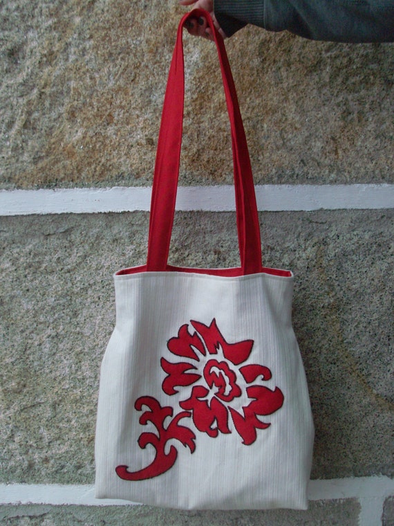Shopping bag cotton, Pouch with inside pockets, Tote Bag
