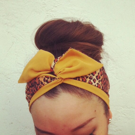 REVERSIBLE Dolly Bow Headband - EXCLUSIVE