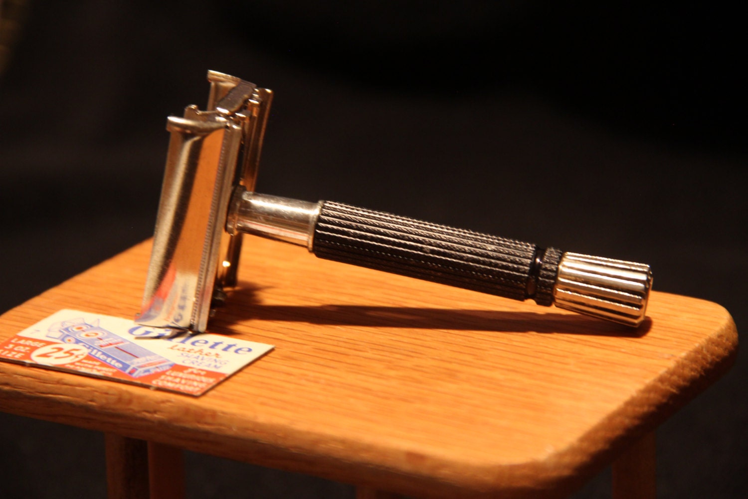 Gillette Flare Tip Black Handle