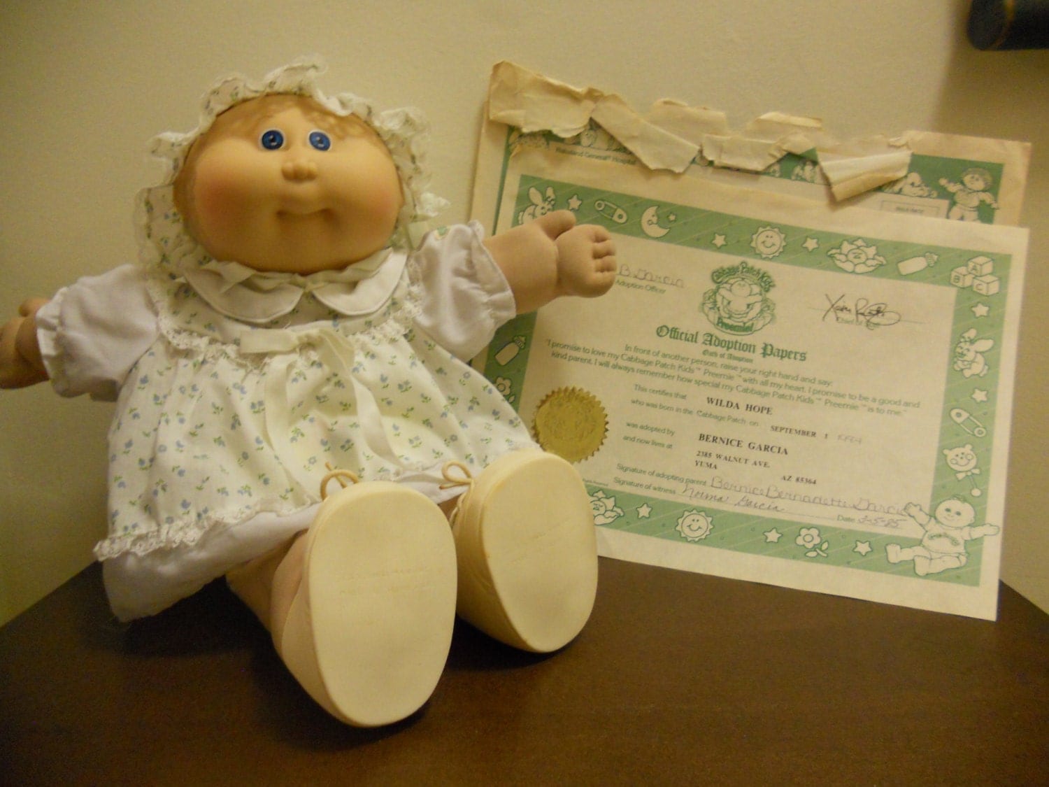Vintage Cabbage Patch Doll