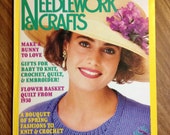 Vintage McCall&#39;s Needlework and <b>Crafts Magazine</b> April 1989 - Crochet, <b>...</b> - il_170x135.465527932_lvrc