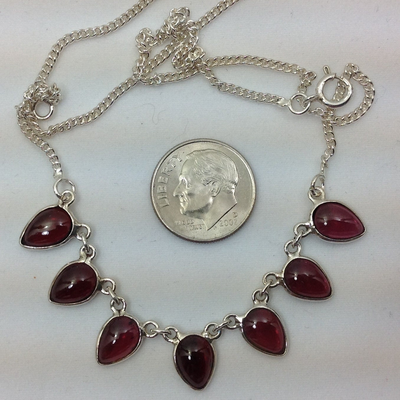 Sterling silver necklace by LaVernesStudio on Etsy