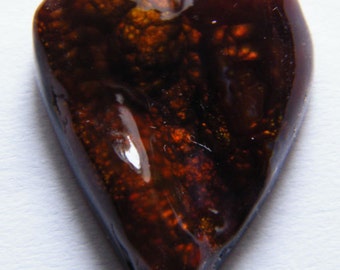 Beautiful fire agate cab (E0430)