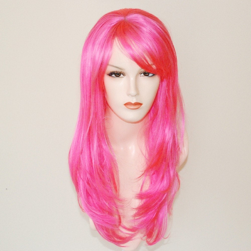 hot pink wig