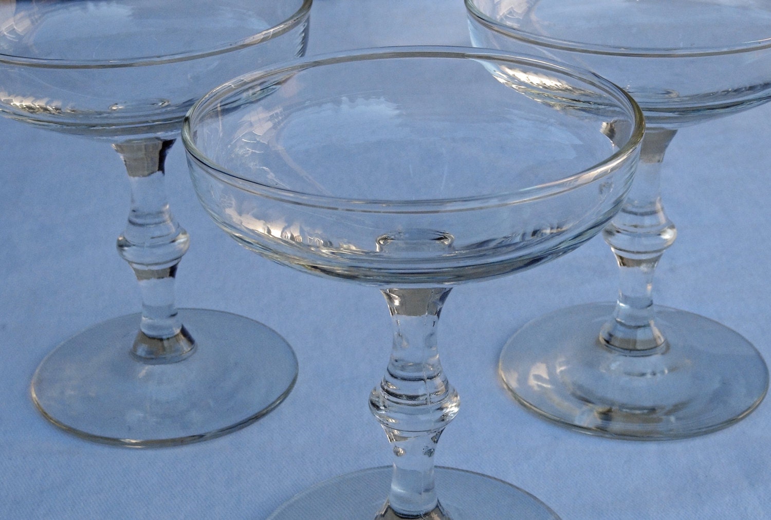 Vintage Shallow Champagne Coupe / Martini Cocktail by ...