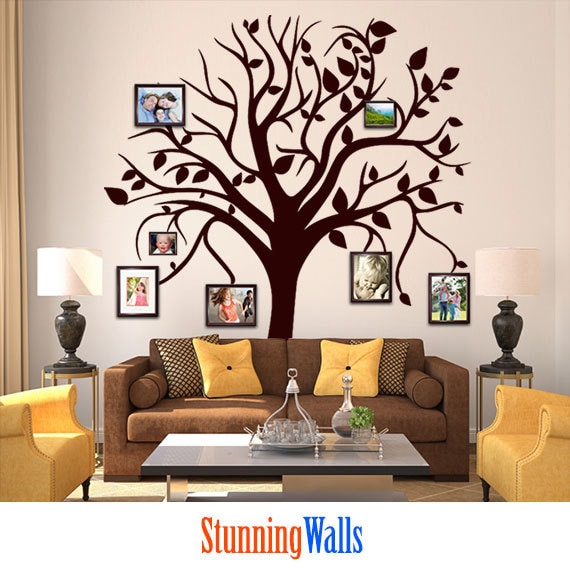 Family Tree Wall Decal - tree wall decal - tree decal - wall decals ...