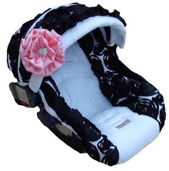 NollieCovers Infant Car Seat Replacement Cover Silver Package