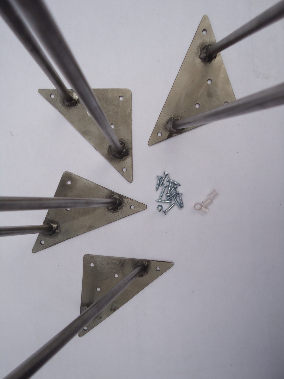 Set of 4 Hairpin Legs 1832 with hardware by SolidBuilt on Etsy