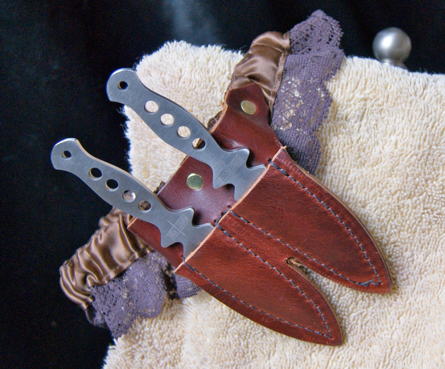 Steampunk Knife Garter