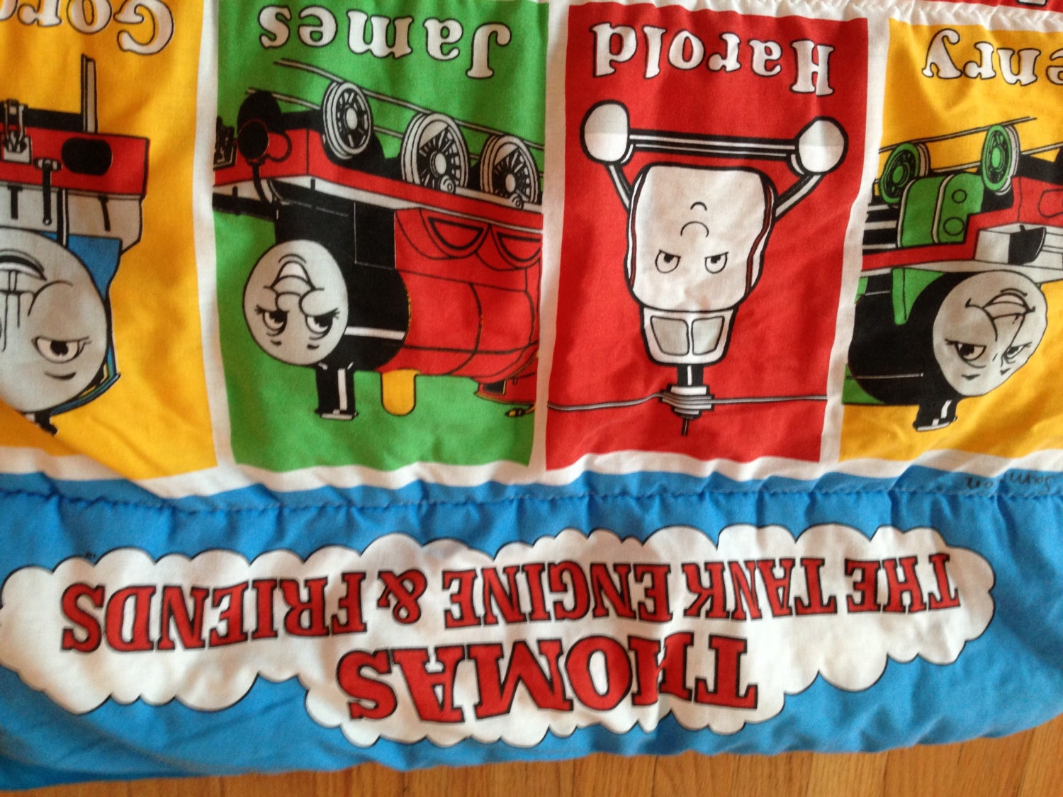 Vintage Thomas The Tank Engine Sleeping Bag 1992 Train