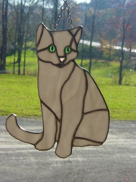 Stained Glass Cat