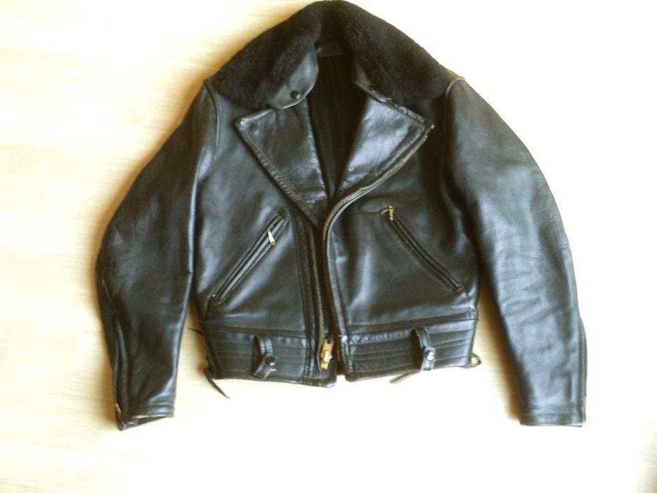 Police Motorcycle Highway Patrol Leather Jacket Deepth