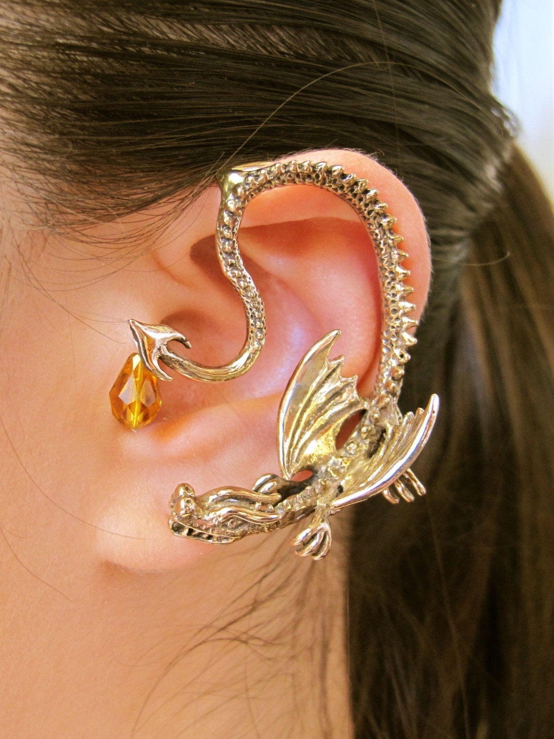 Dragon Ear Wrap Dragon Ear Cuff Game of Thrones Inspired