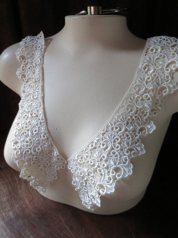 lace applique straps