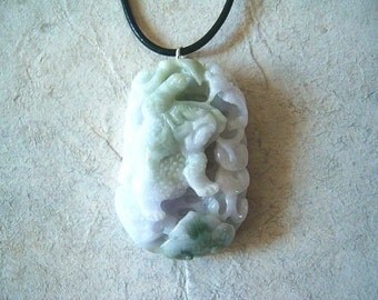 Jade Prosperity Frog Necklace
