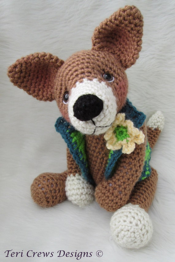 Crochet Pattern Chiwawa Dog by Teri Crews instant download PDF