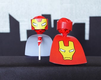 Superhero Collection. Caped Cutouts. DIGITAL DOWNLOAD. DiY Printable Design. Pinkadot Shop