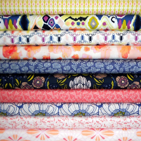 Fat Quarter Bundle LUXE IN BLOOM Art Gallery Fabrics