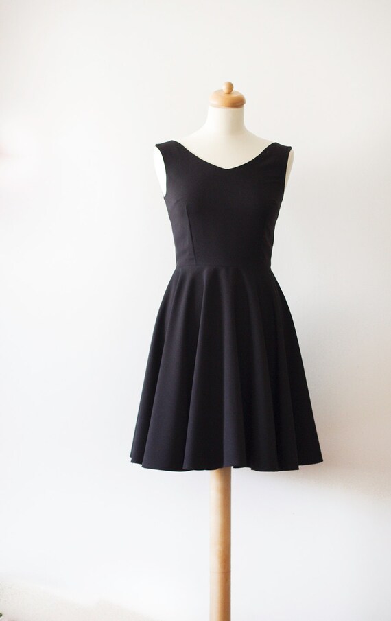 Vintage Little Black Dress Bridesmaid dress, black dress,