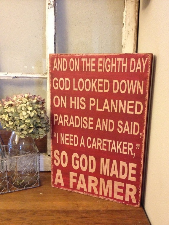 So God Made A Farmer - Paul Harvey Quote