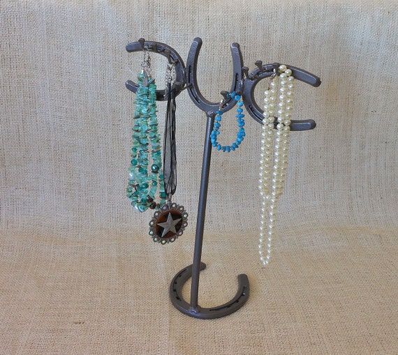 Horseshoe Jewelry Rack Jewelry Holder Jewelry Organizer