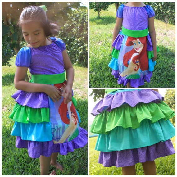 Items similar to The Little Mermaid Dress on Etsy