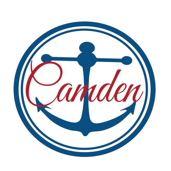 Personalized Nautical Boat Name Decal Monogram by SignJunkies