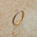 Antique Wedding Band-18k white and yellow gold with Orange Blossom Design