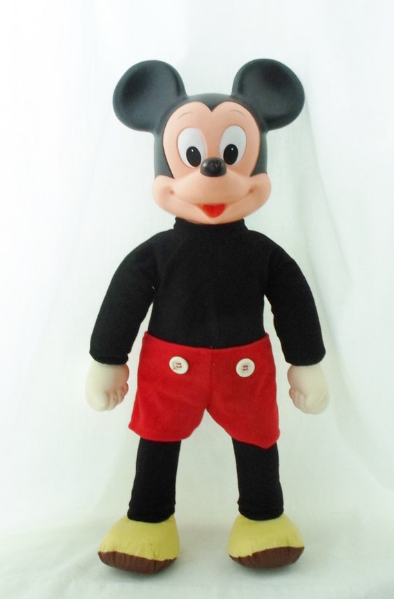 vintage marching mickey mouse doll