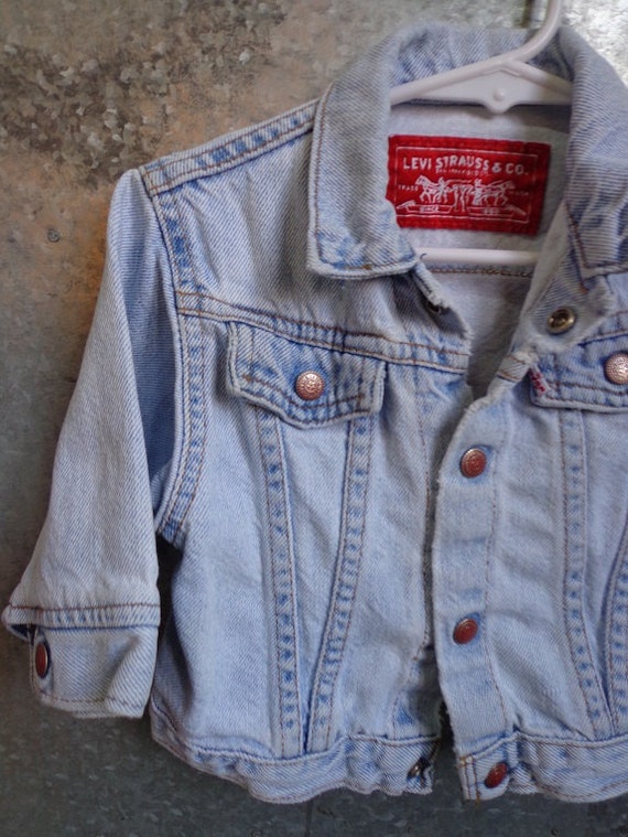 levi toddler denim jacket