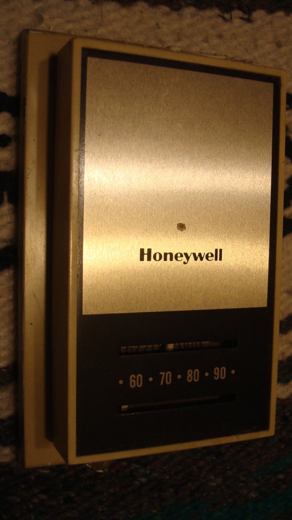 Honeywell Thermostat Vintage Square