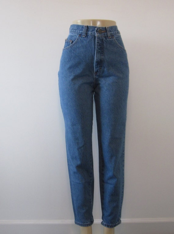 Vintage High Waisted Skinny Jeans London Jean USA High Waist