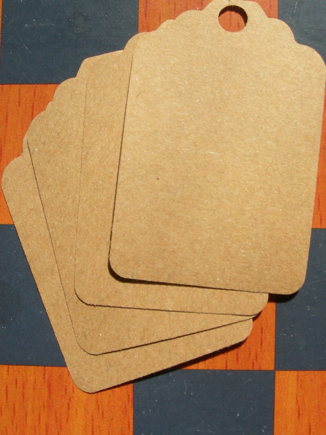 Bulk lot Kraft cardstock Hang tags DIY Paper Crafting Blank