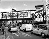 A4 (8,2"x 11,7")  Camden Town. (21 x 29,7cm) Photography of London.England.Underground.Europe Photographs. black and white. Housewares