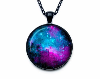 NEBULA Pendant Nebula Necklace Universe Jewelry galaxy necklace universe space
