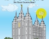 Items Similar To Little Doodlers Dry Erase Coloring Book - Lds Edition