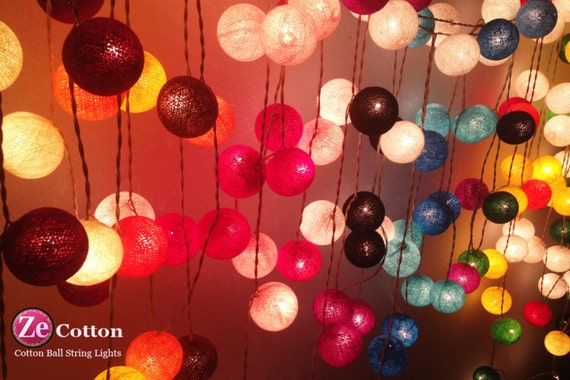 cotton ball lights