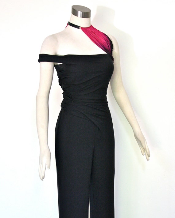 Vintage GIANNI VERSACE COUTURE Jumpsuit Silk One by StatedStyle