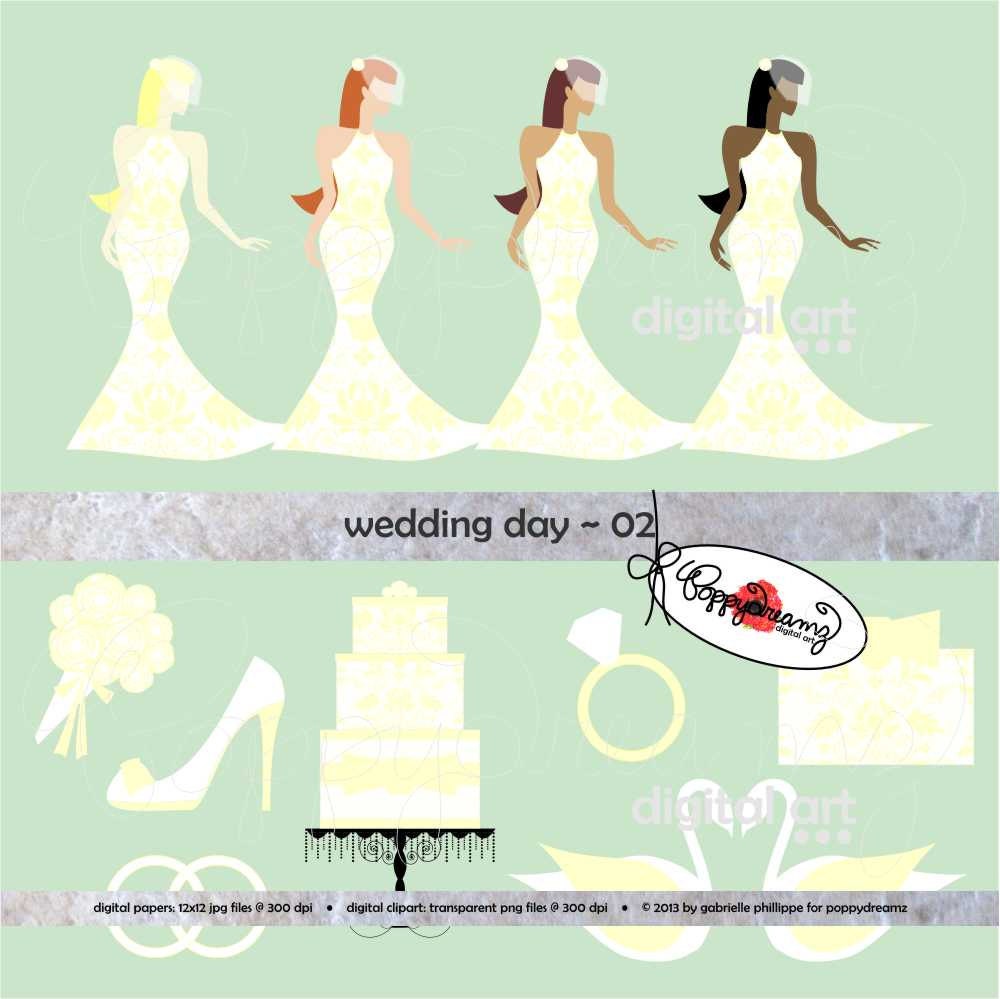 wedding clipart pack - photo #8