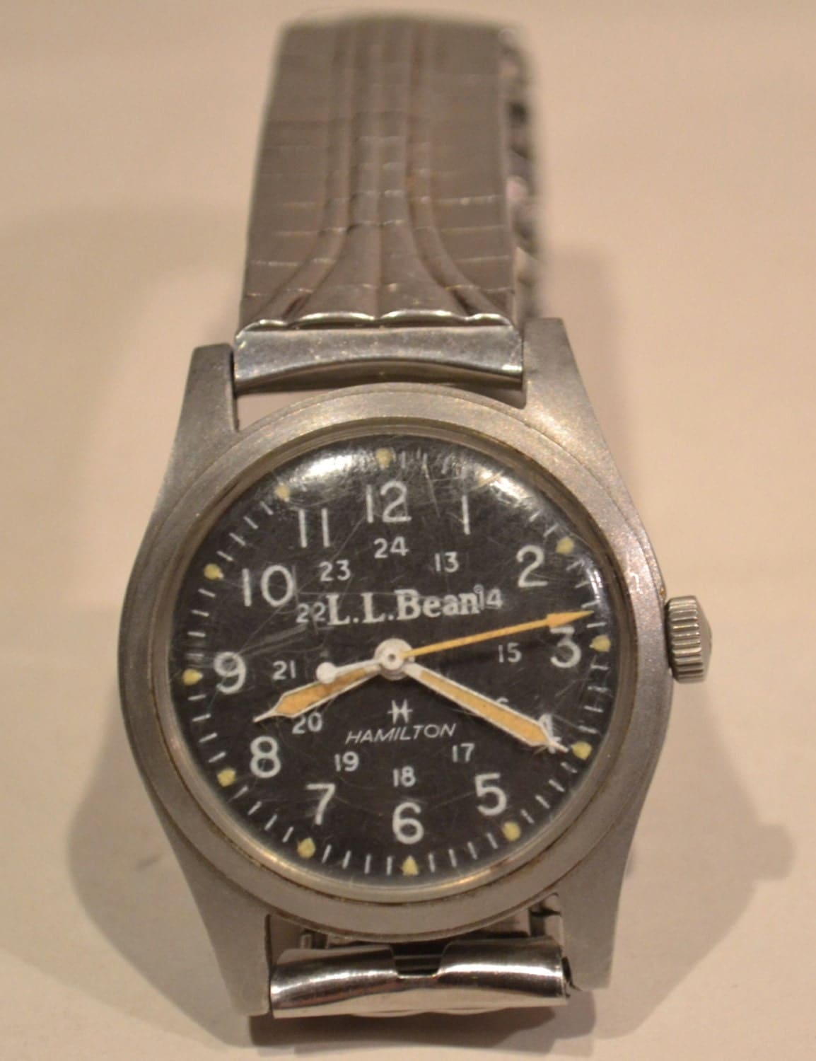 Vintage L.L. Bean Hamilton Manual Wind Watch