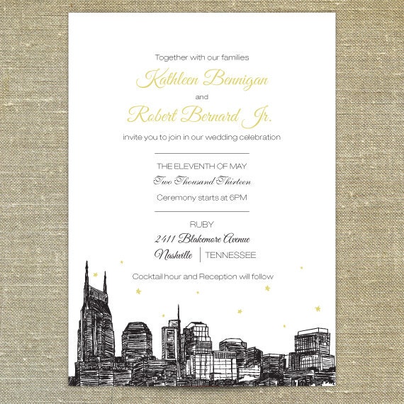 Wedding Invitations Nashville 9